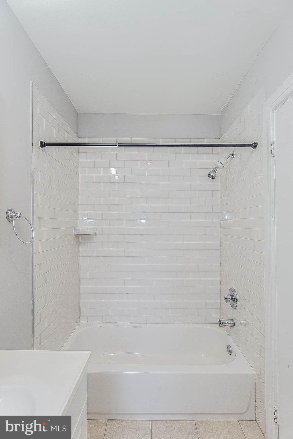 2022 Ogden Street Philadelphia, PA 19130 - Photo 29 of 44 a bathroom with a shower and a bath tub