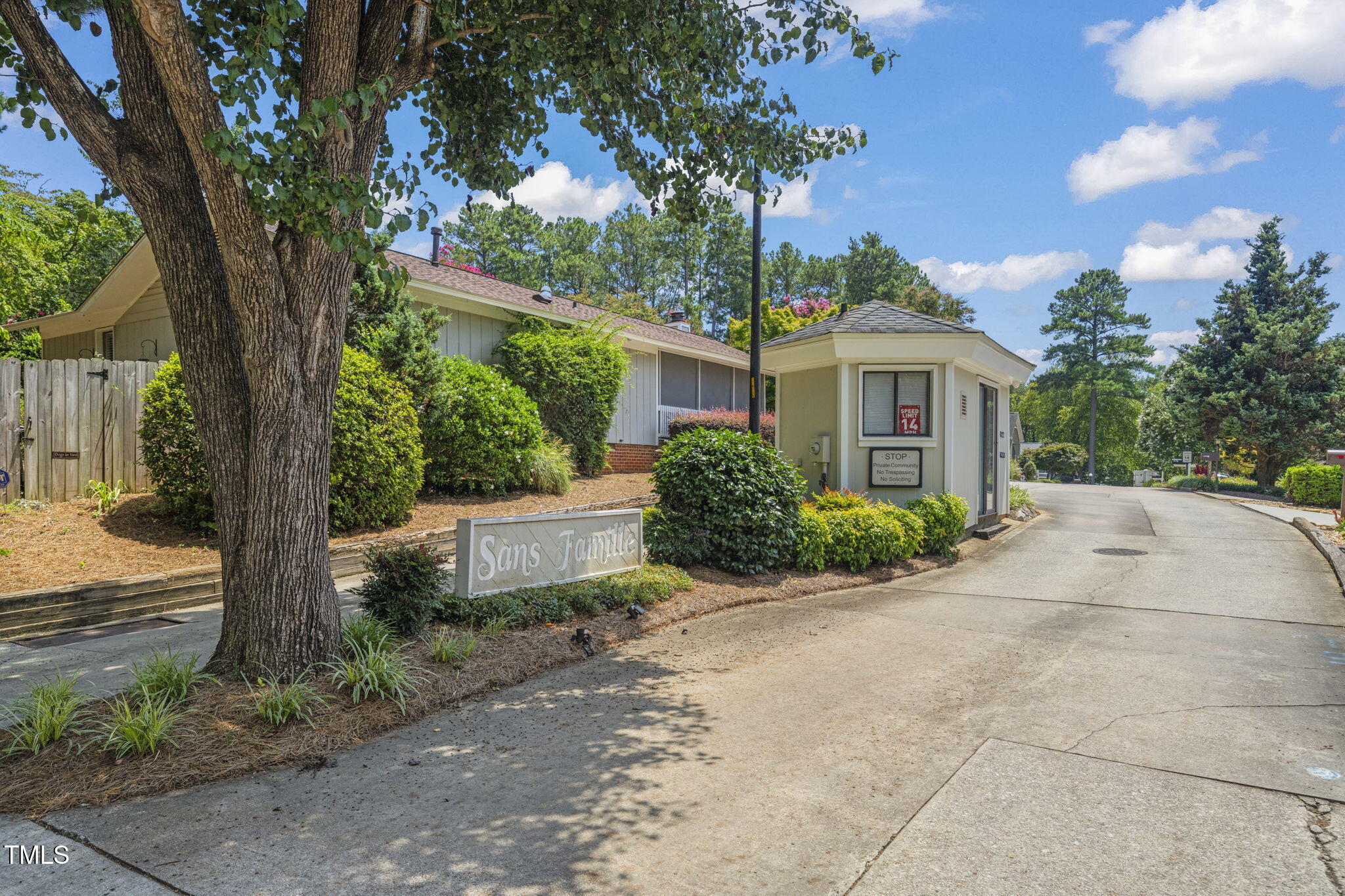 2860 Rue Sans Famille Raleigh, NC 27607 - Photo 37 of 40 Neighborhood Entrance