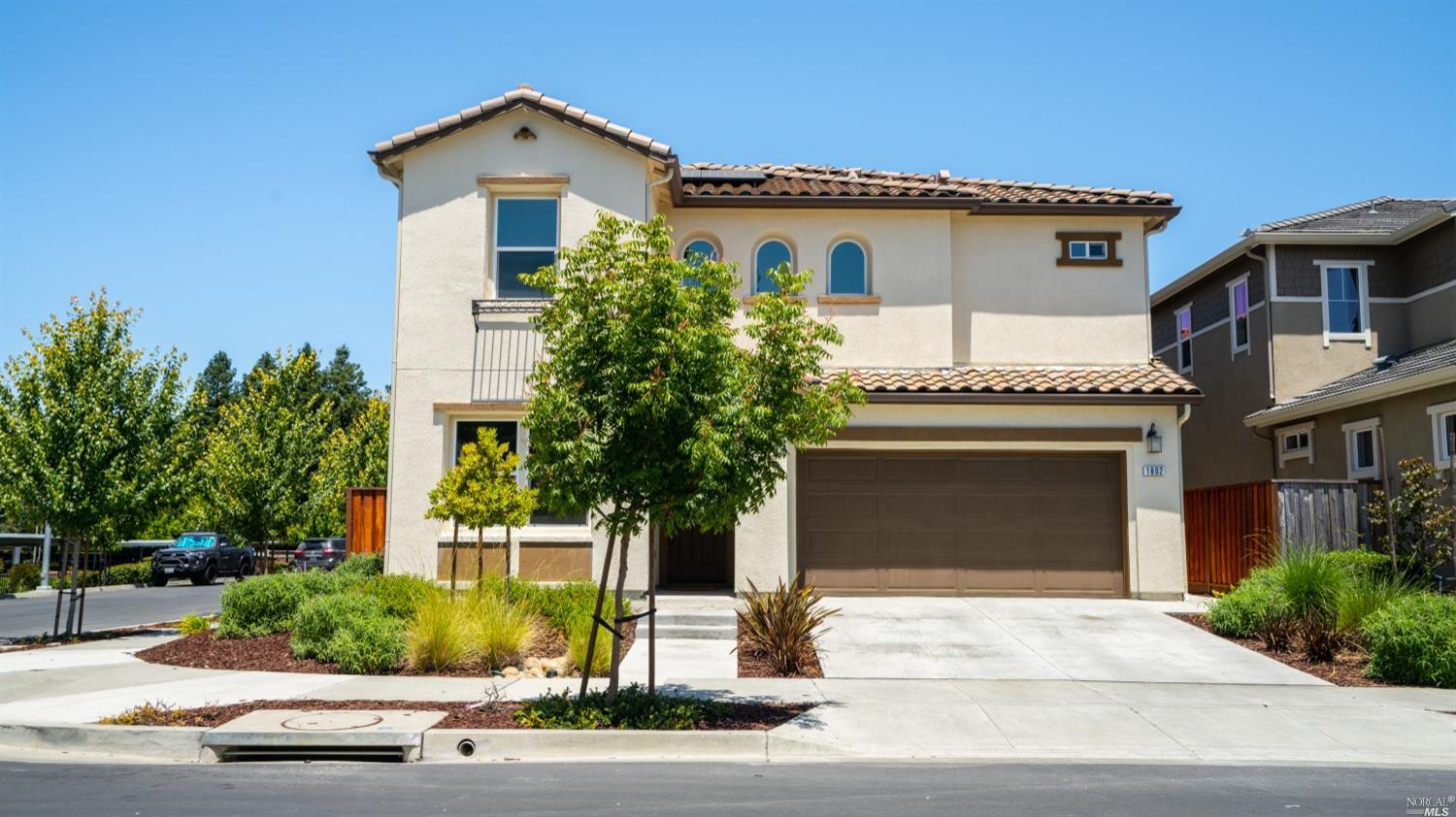 a house with a outdoor space