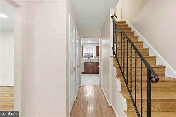 a view of front door