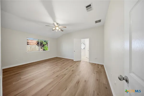 wooden floor in an empty room