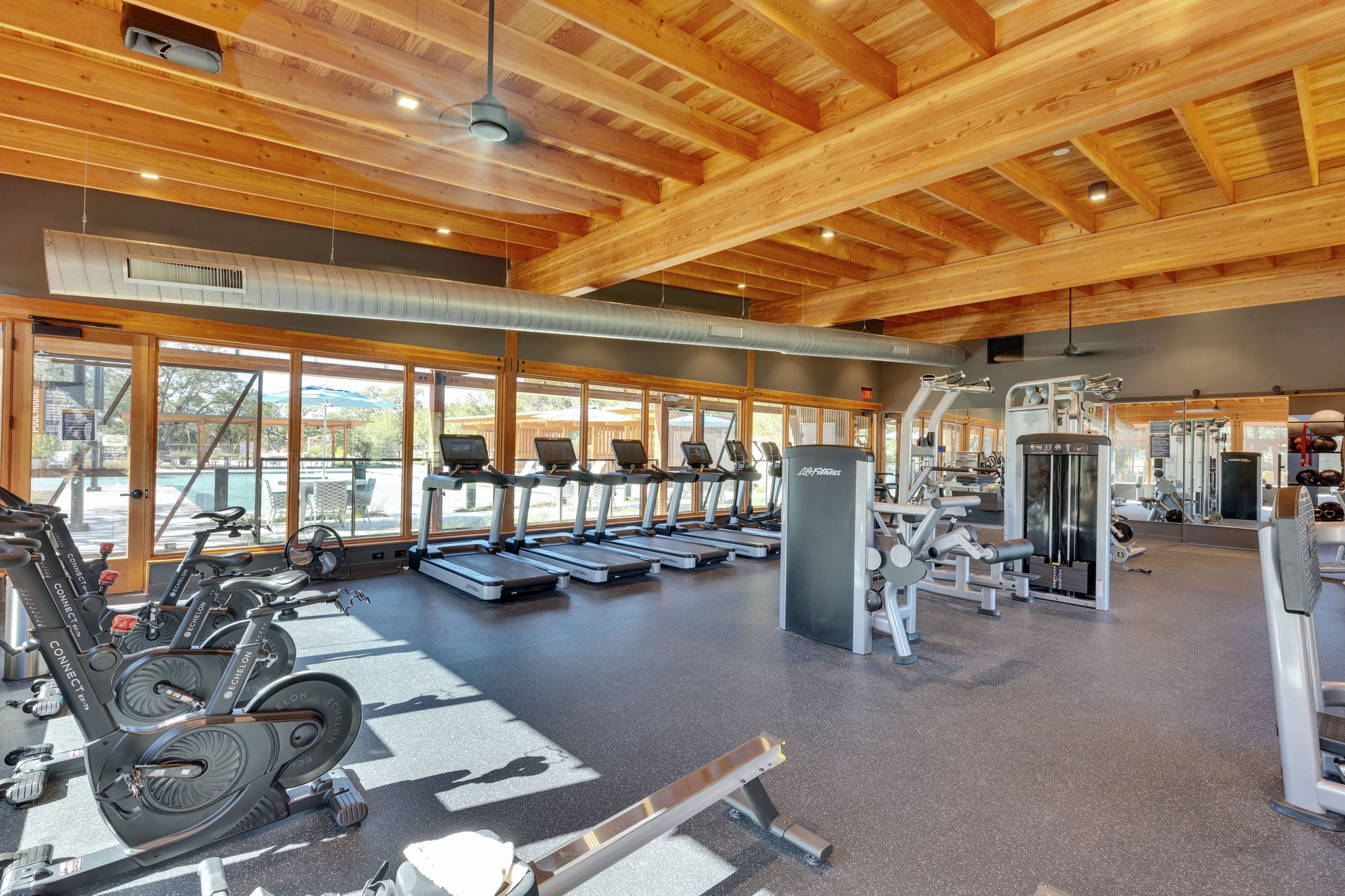 100 Peach Orch Lane Georgetown, TX 78628 - Photo 39 of 40 a view of a room with gym equipment
