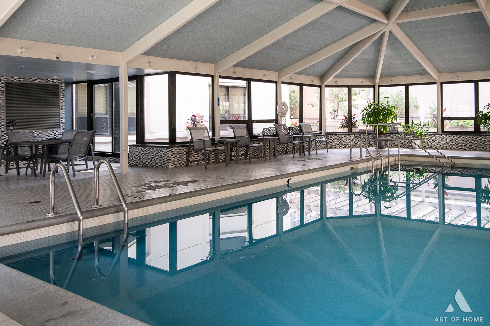 400 East Ohio Street, Unit 2302 Chicago, IL 60611 - Photo 28 of 38 a view of swimming pool with outdoor seating