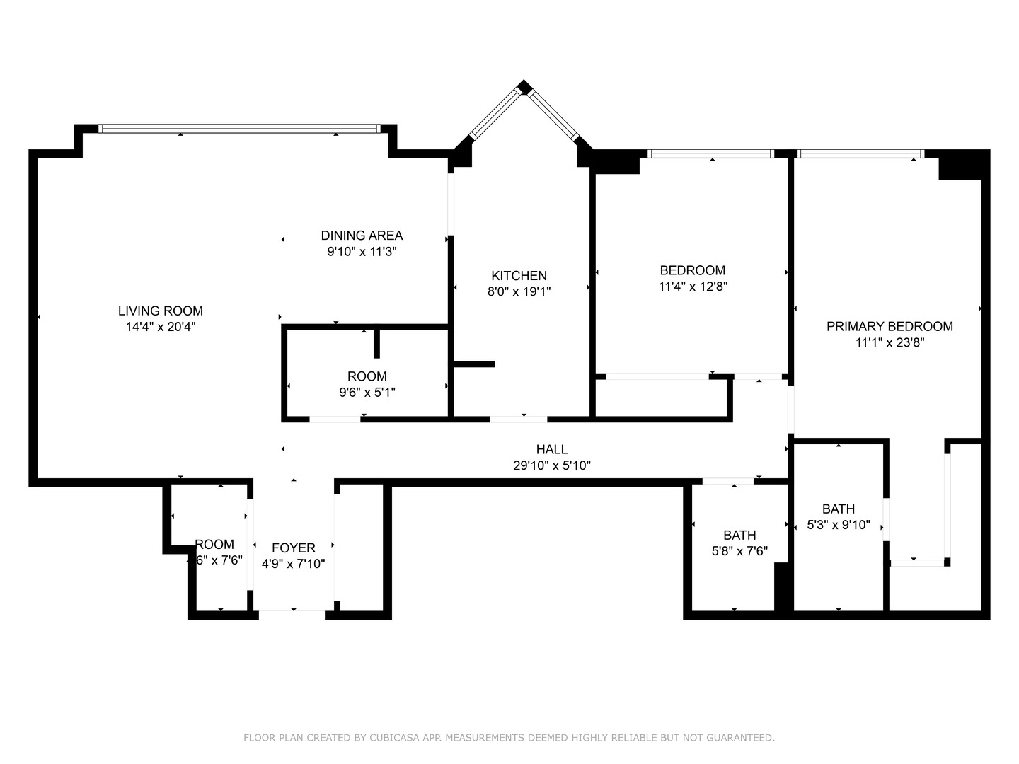 400 East Ohio Street, Unit 2302 Chicago, IL 60611 - Photo 38 of 38 a picture of a floor plan