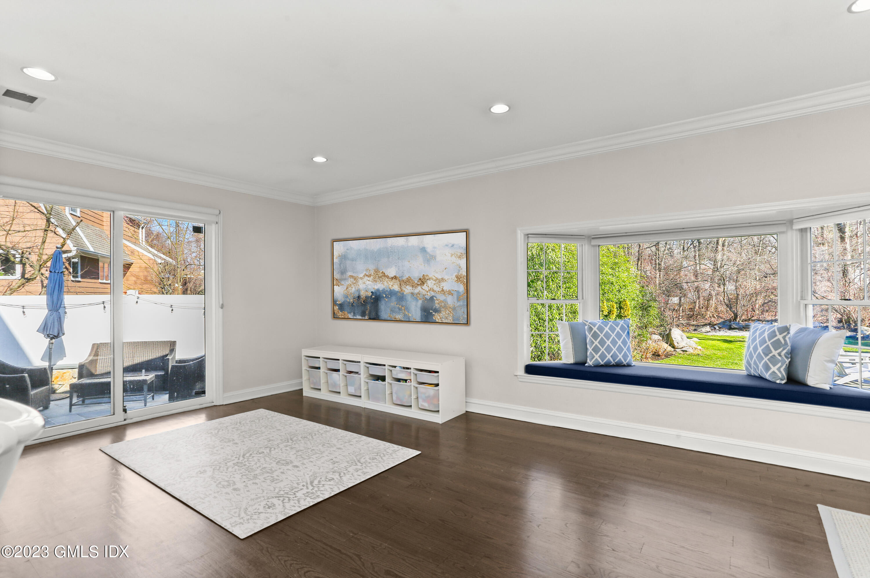 25 Manor Road Old Greenwich, CT 06870 - Photo 9 of 21 a view of workspace with furniture and window