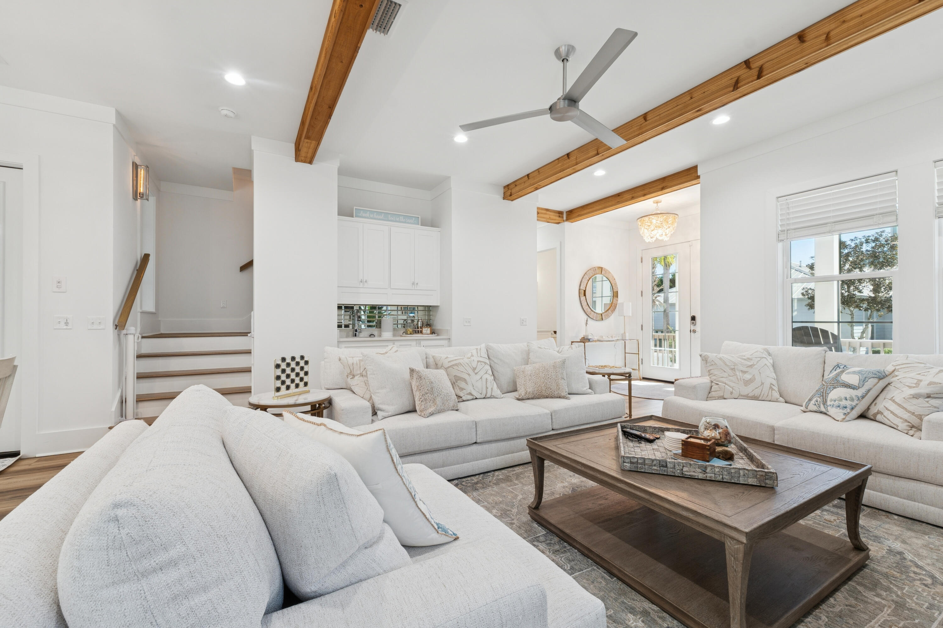 342 Beach Bike Way Inlet Beach Inlet Beach, FL 32461 - Photo 13 of 77 a living room with furniture and a large window