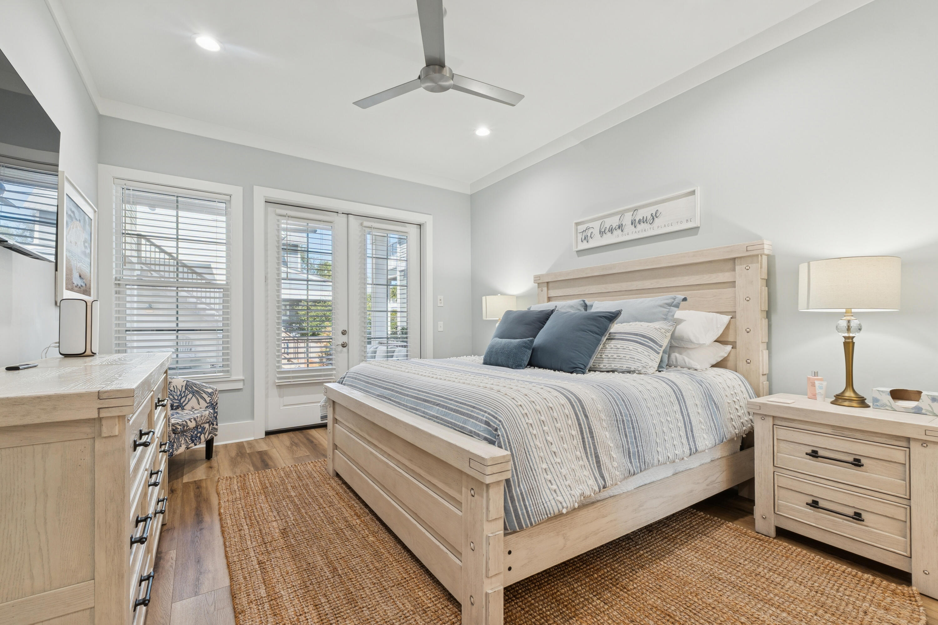 342 Beach Bike Way Inlet Beach Inlet Beach, FL 32461 - Photo 24 of 77 a spacious bedroom with a bed and a large window