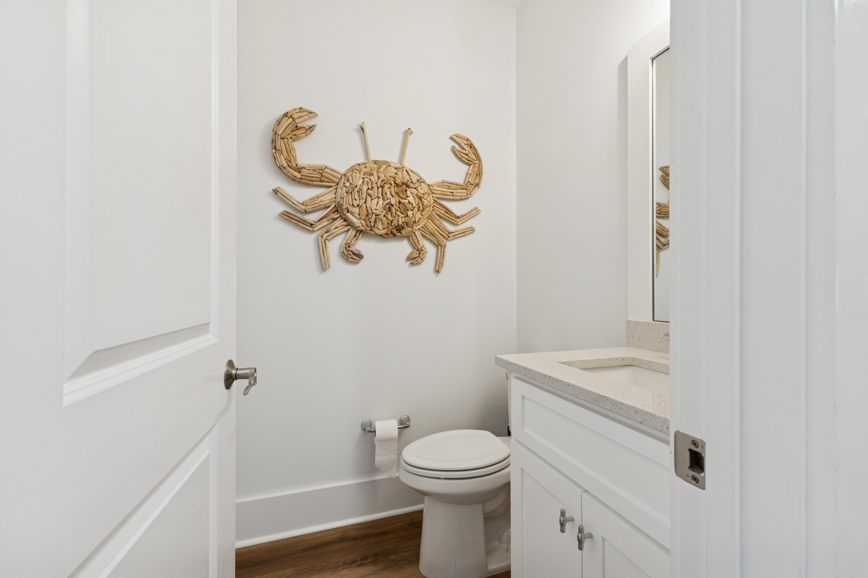 342 Beach Bike Way Inlet Beach Inlet Beach, FL 32461 - Photo 43 of 77 a bathroom with a sink a toilet and shower