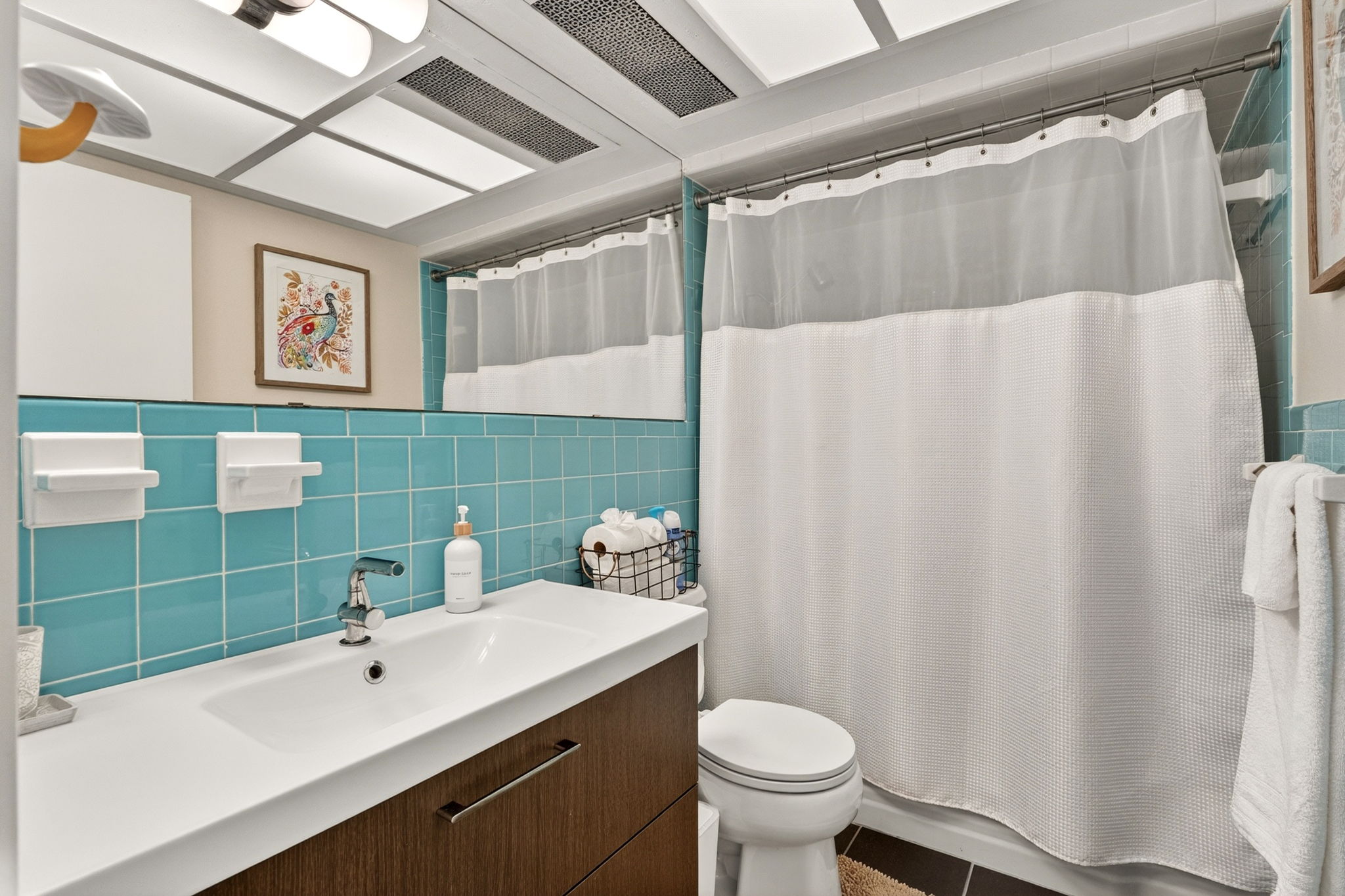 3604 Wilson Street Austin, TX 78704 - Photo 21 of 25 a bathroom with a sink toilet and shower