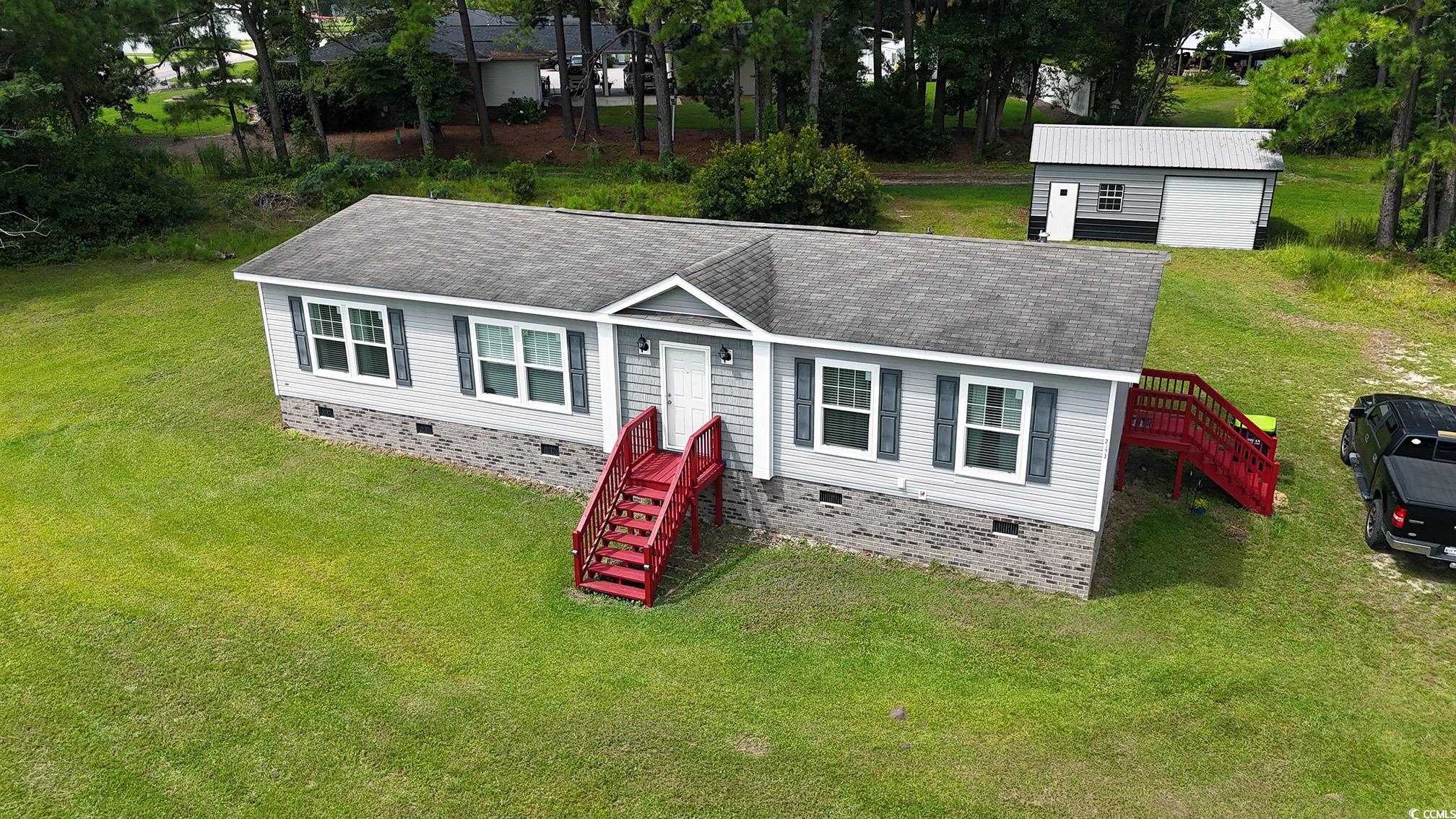 2620 Red Bluff Road Loris, SC 29569 - Photo 1 of 33 View of front of property featuring crawl space, a
