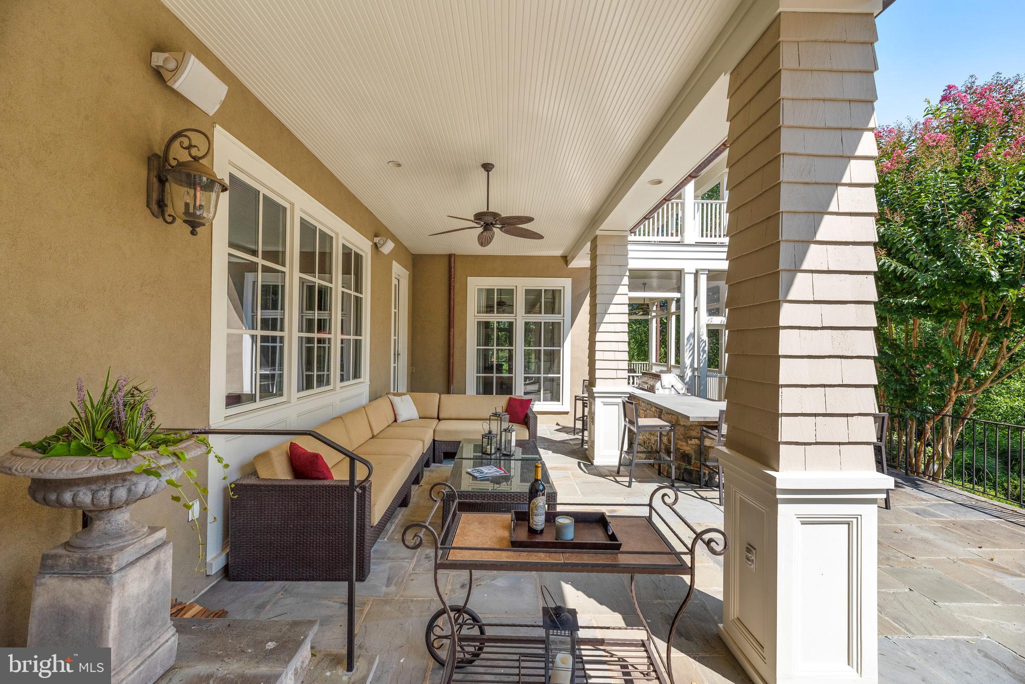 10818 Red Barn Lane Potomac, MD 20854 - Photo 11 of 141 Covered Rear Terrace