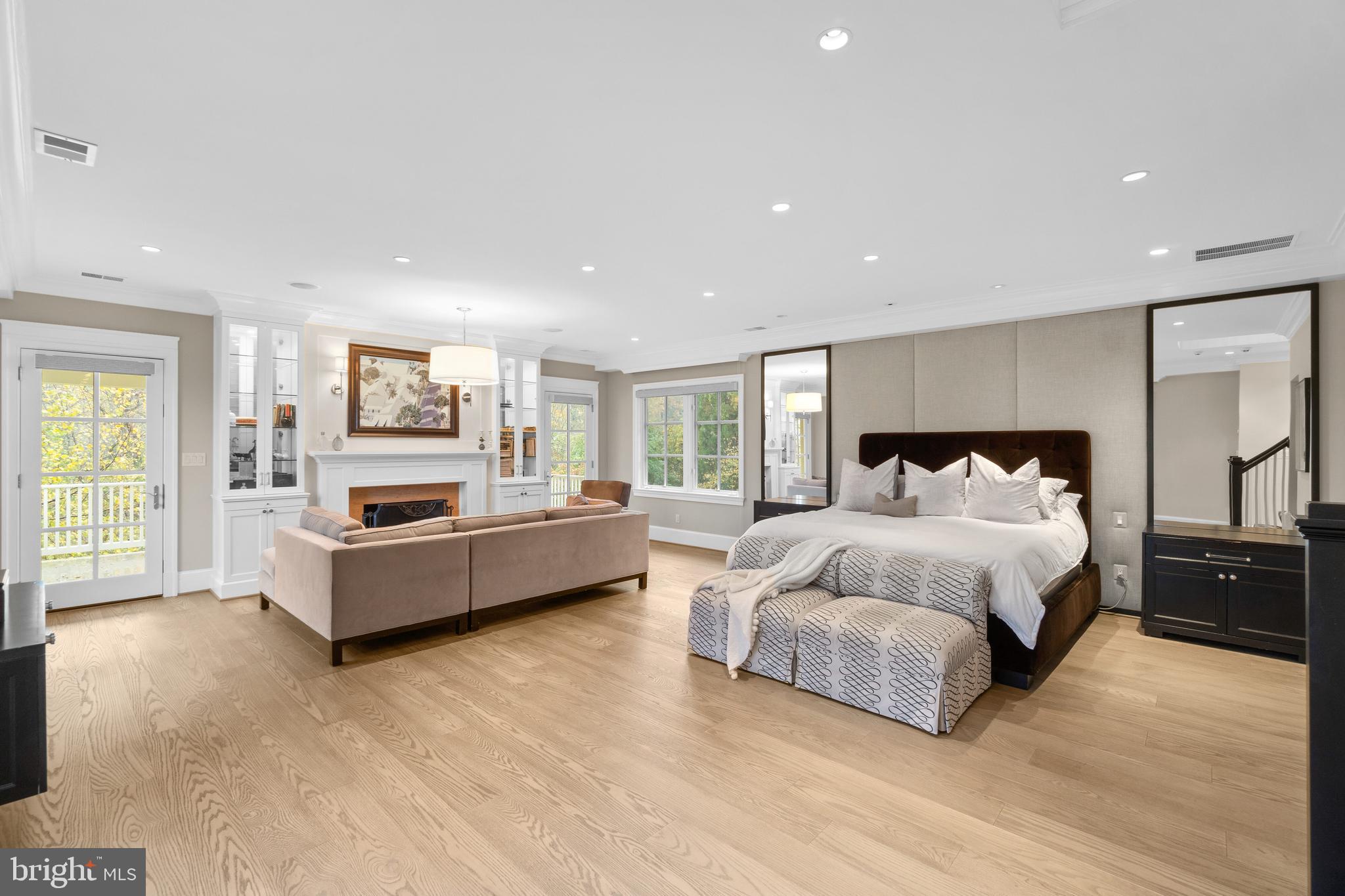 10818 Red Barn Lane Potomac, MD 20854 - Photo 73 of 141 Primary Bedroom Suite with Private Balcony