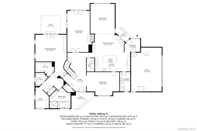 a picture of floor plan