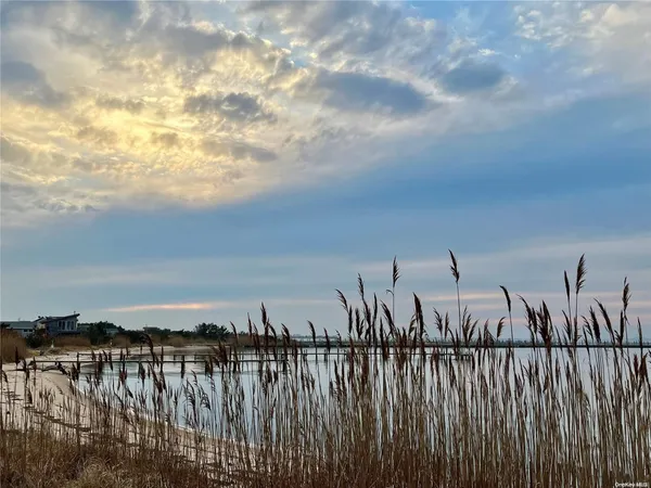 a view of a ocean from a beach
