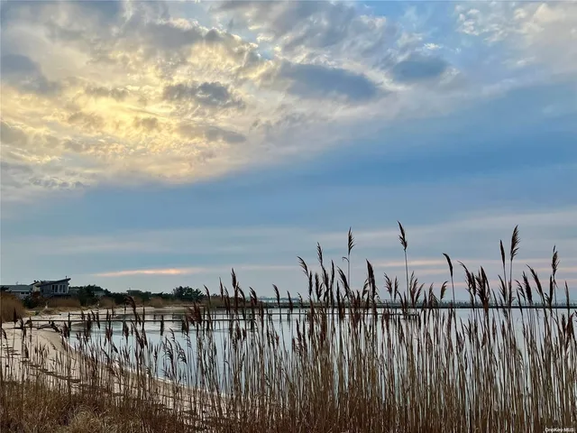 a view of a ocean from a beach