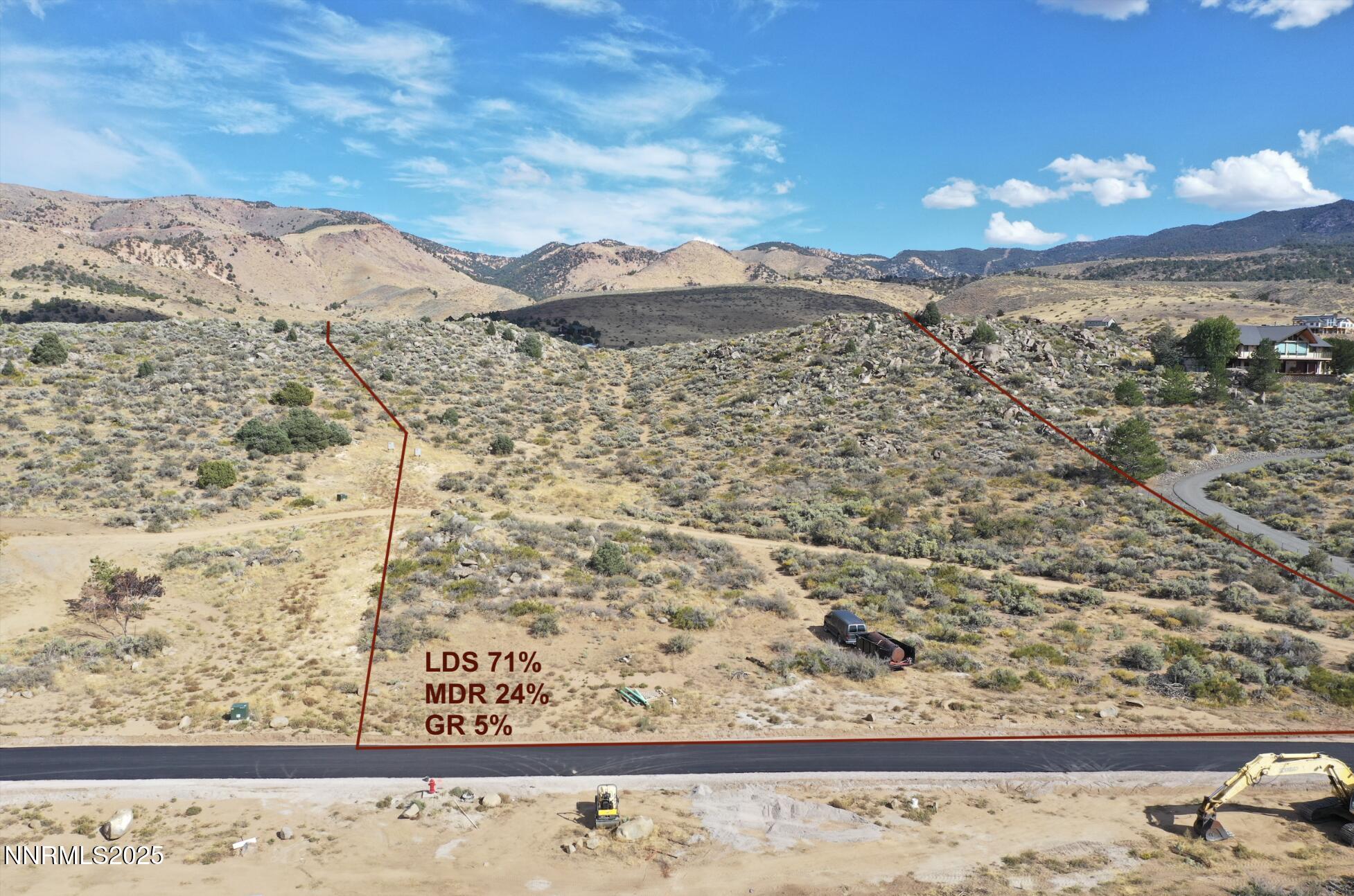 0 Chance Lane Reno, NV 89521 - Photo 2 of 5 a view of a mountain with a yard