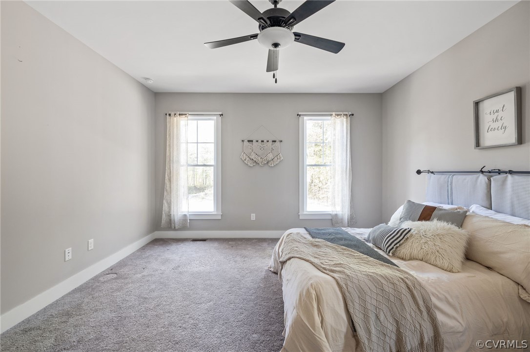 3925 Old Ridge Road Farmville, VA 23901 - Photo 25 of 50 a bedroom with a large bed and a window