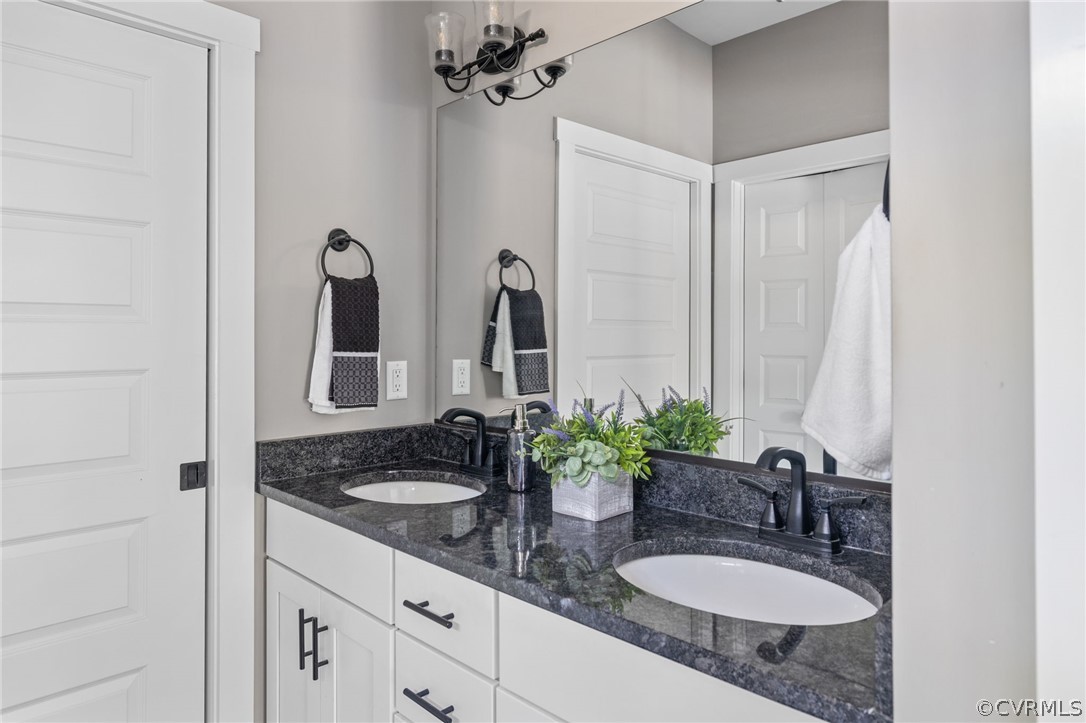 3925 Old Ridge Road Farmville, VA 23901 - Photo 28 of 50 a bathroom with a sink and a mirror