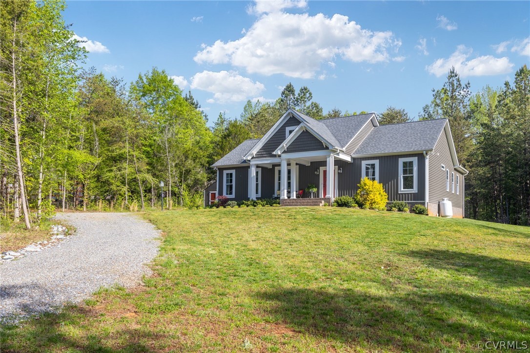 3925 Old Ridge Road Farmville, VA 23901 - Photo 3 of 50 a front view of a house with yard and green space
