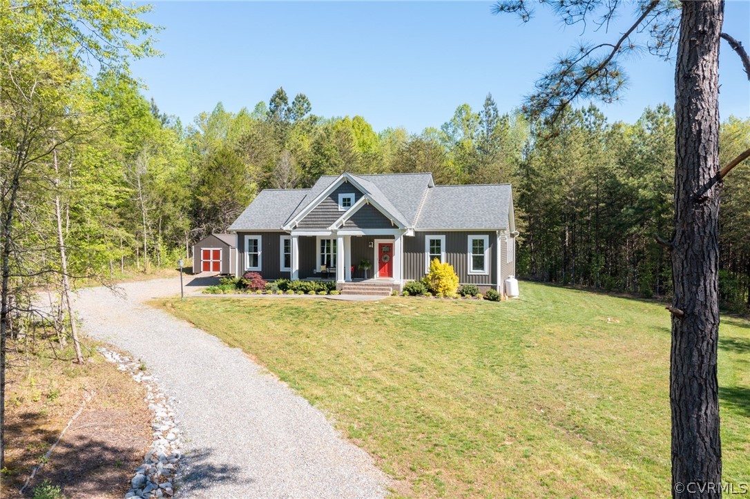 3925 Old Ridge Road Farmville, VA 23901 - Photo 43 of 50 a front view of a house with swimming pool