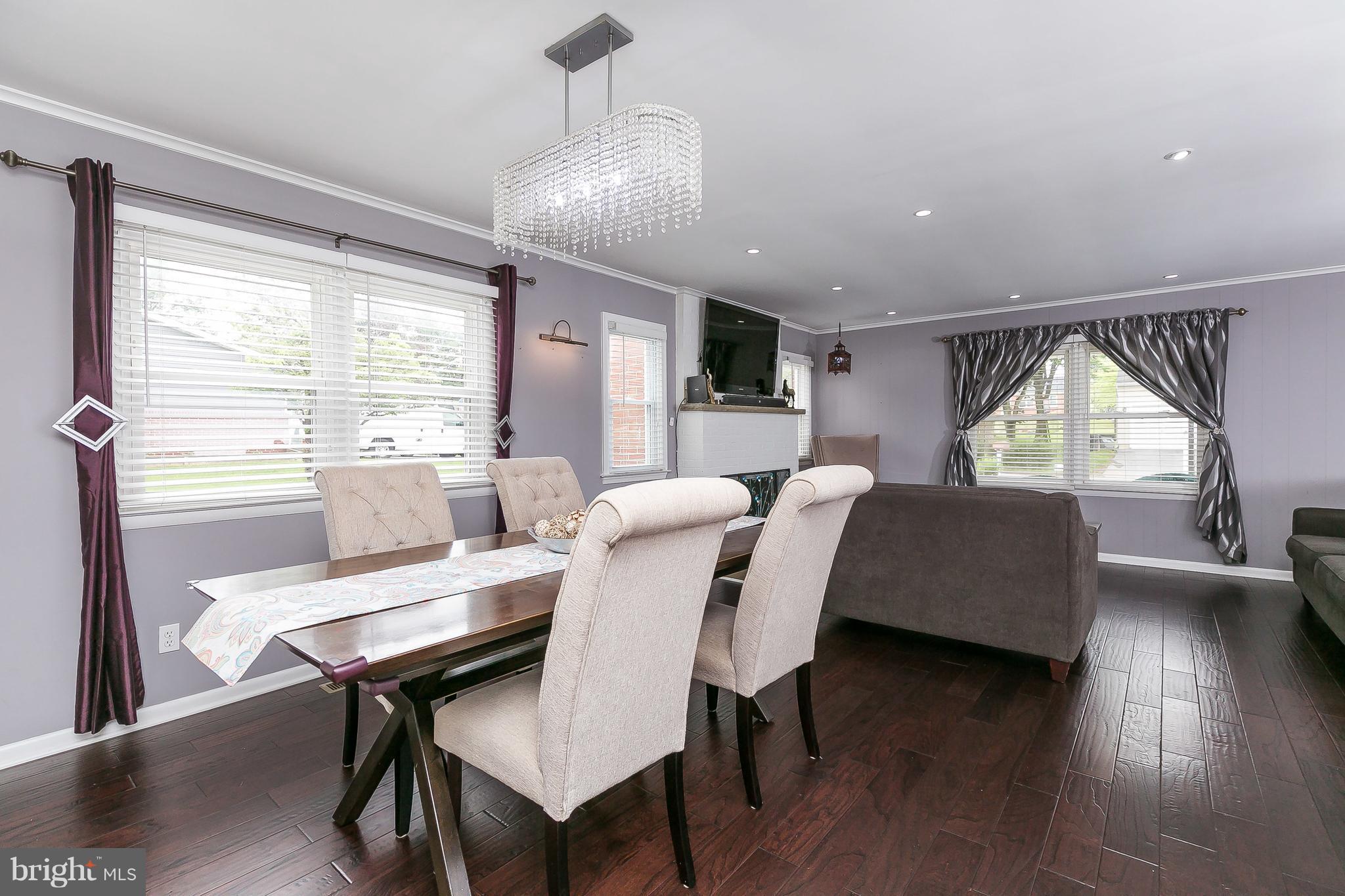 10 Harding Street Lutherville-Timonium, MD 21093 - Photo 11 of 30 a view of a dining room with furniture window and wooden floor