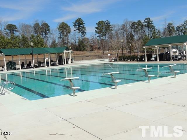 12544 Honeychurch Street Raleigh, NC 27614 - Photo 23 of 24 an aerial view of a house