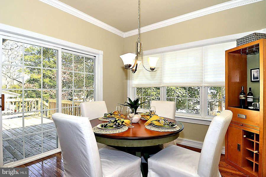 581 Manor Road Severna Park, MD 21146 - Photo 12 of 30 Dining Room Opening to Main Level Deck