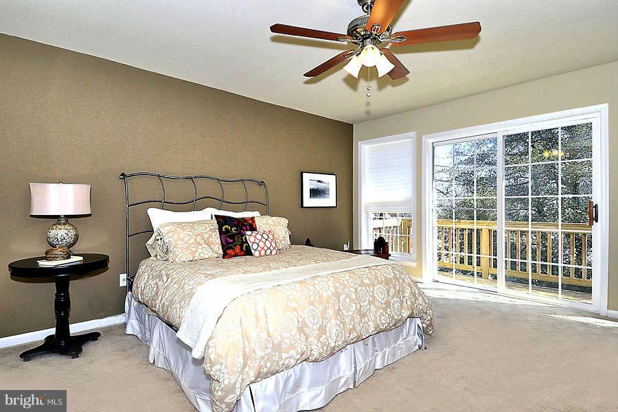 581 Manor Road Severna Park, MD 21146 - Photo 18 of 30 Generous Master Bedroom with Private Balcony