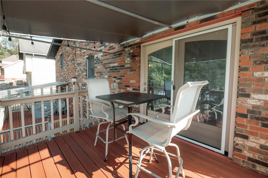 2229 Ramsey Road Monroeville, PA 15146 - Photo 35 of 40 a view of a balcony with table and chairs