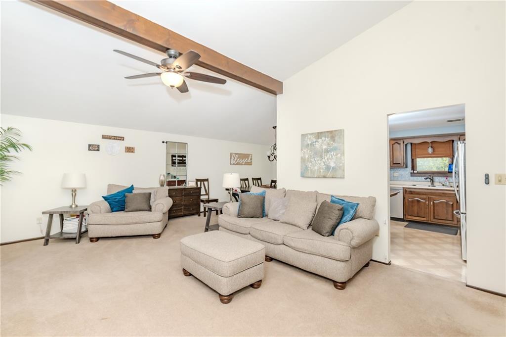 2229 Ramsey Road Monroeville, PA 15146 - Photo 6 of 40 a living room with furniture and a wooden floor