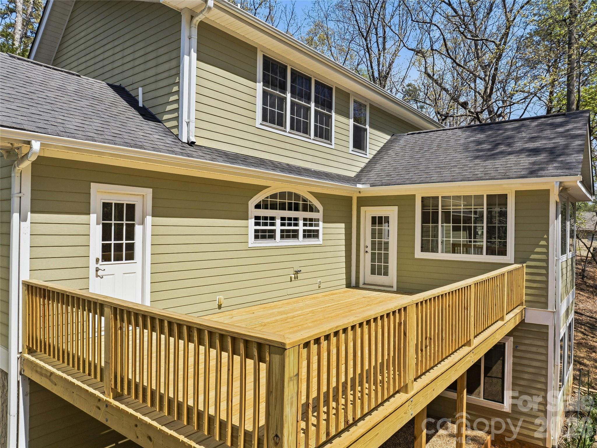 196 Blackbird Lane Tryon, NC 28782 - Photo 21 of 44 a front view of a house with a balcony