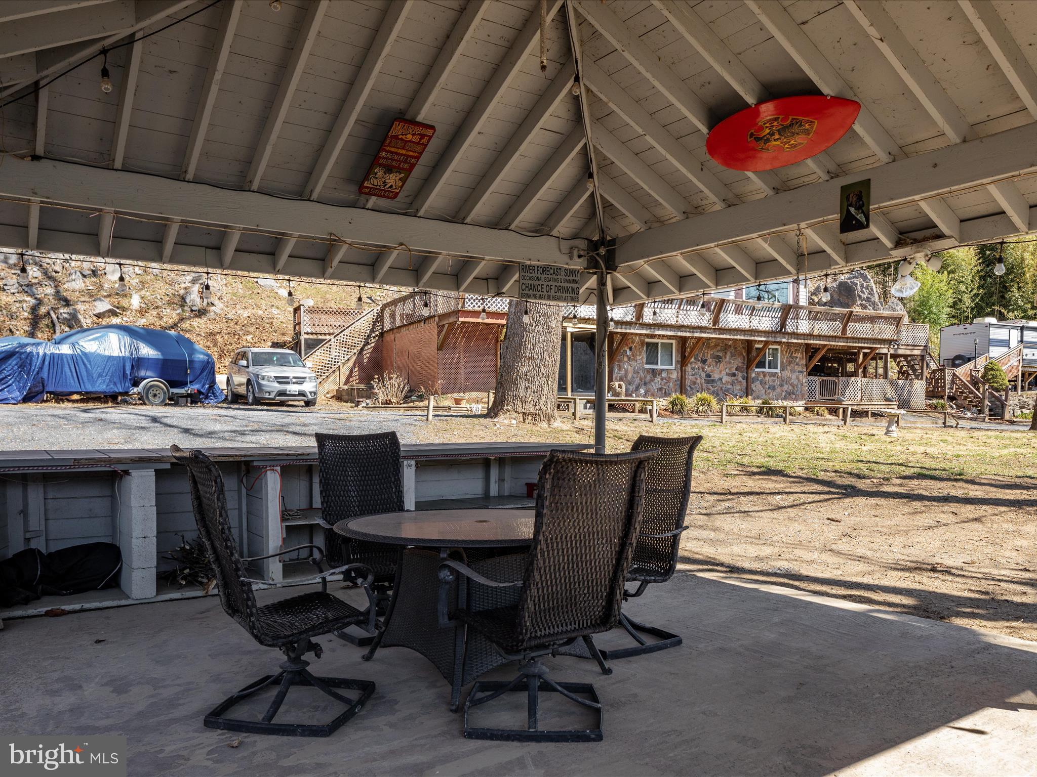 646 Old Dam Road Front Royal, VA 22630 - Photo 37 of 88 Pavillion w/bar