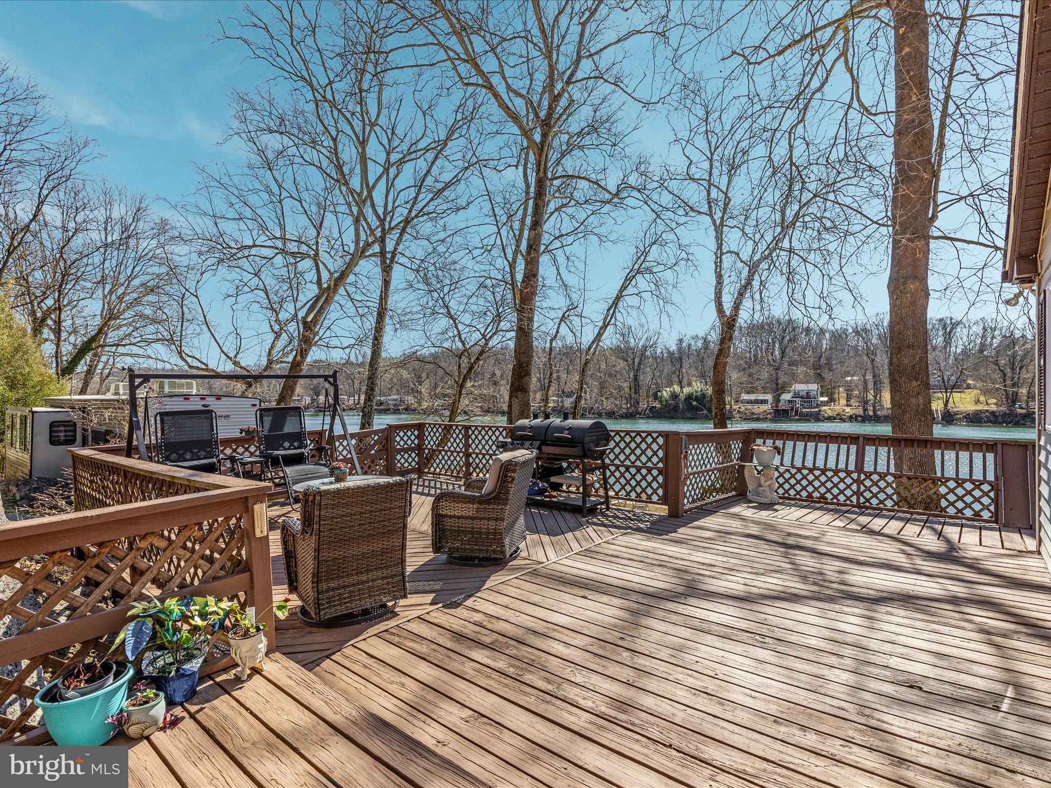 646 Old Dam Road Front Royal, VA 22630 - Photo 44 of 88 Deck of Kitchen and main part of home