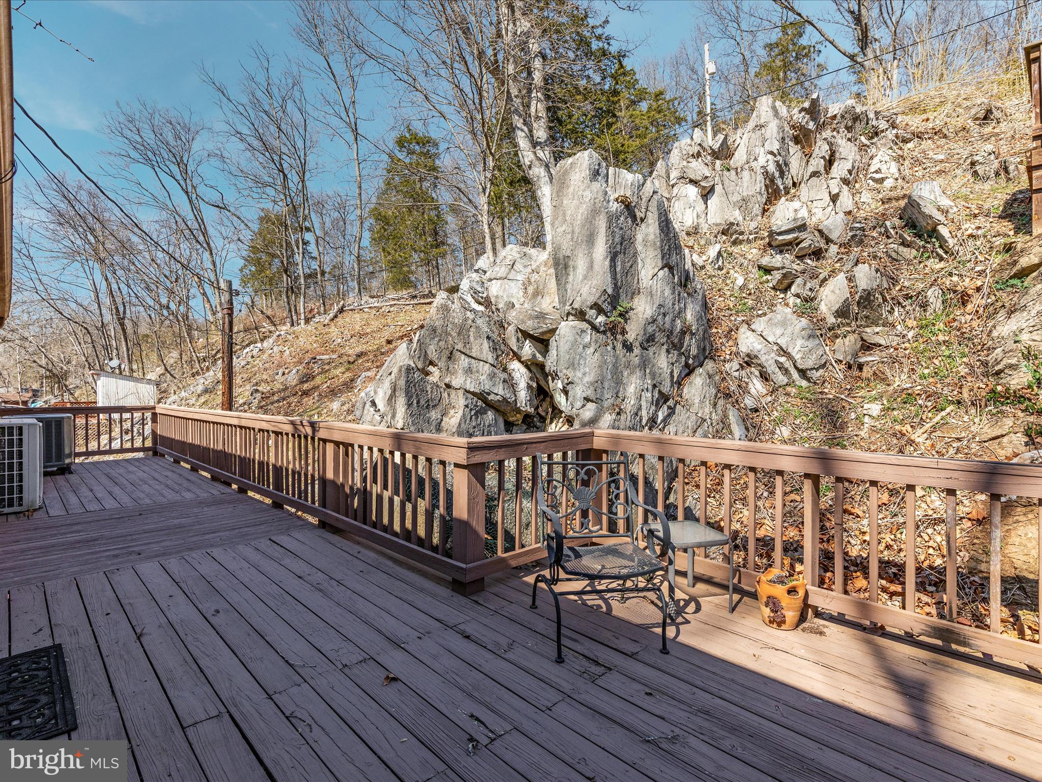 646 Old Dam Road Front Royal, VA 22630 - Photo 49 of 88 back deck from primary bedroom