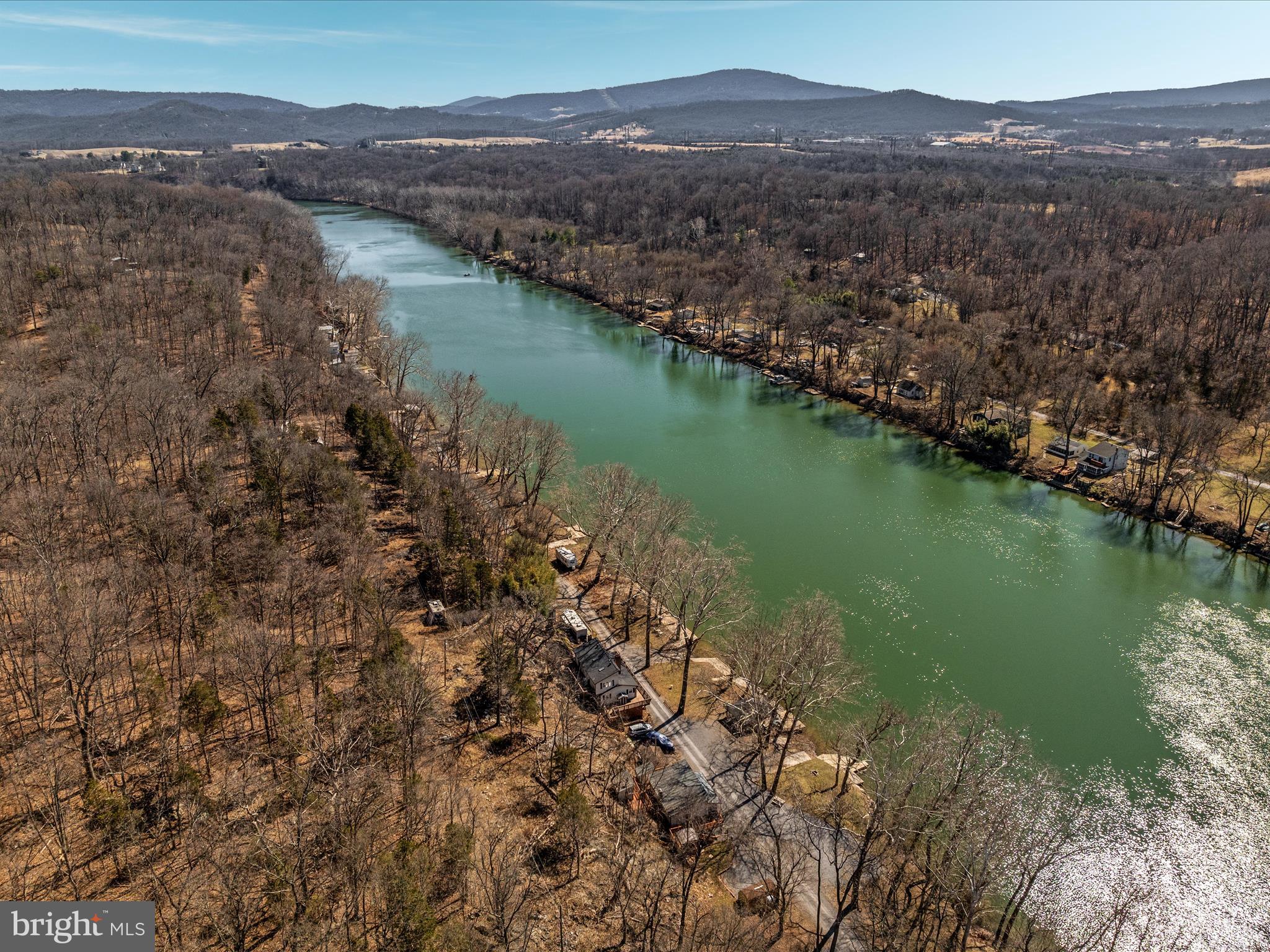 646 Old Dam Road Front Royal, VA 22630 - Photo 64 of 88 a view of lake with mountain