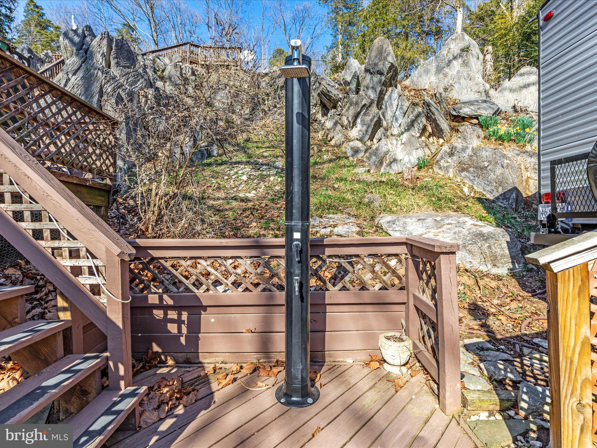 646 Old Dam Road Front Royal, VA 22630 - Photo 74 of 88 Personal outside shower!