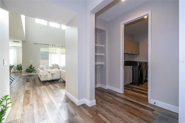 a view of washer and dryer