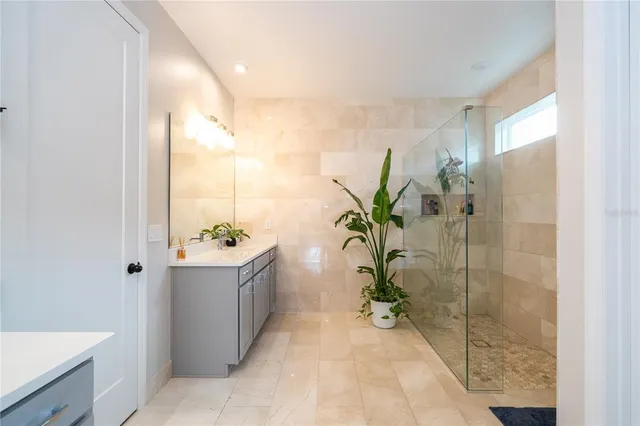 a view of a building stairs