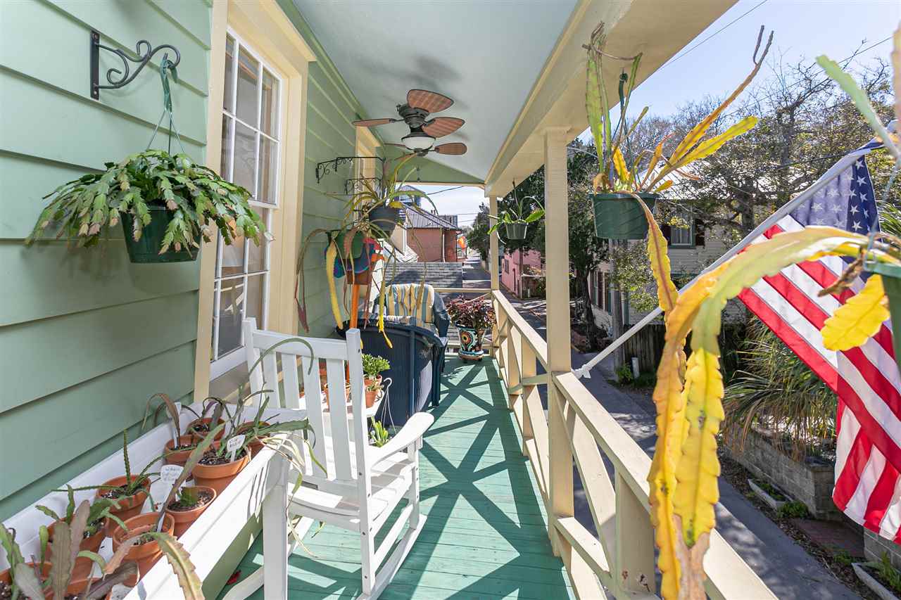 63 Marine Street St. Augustine, FL 32084 - Photo 28 of 42 a view of an outdoor space