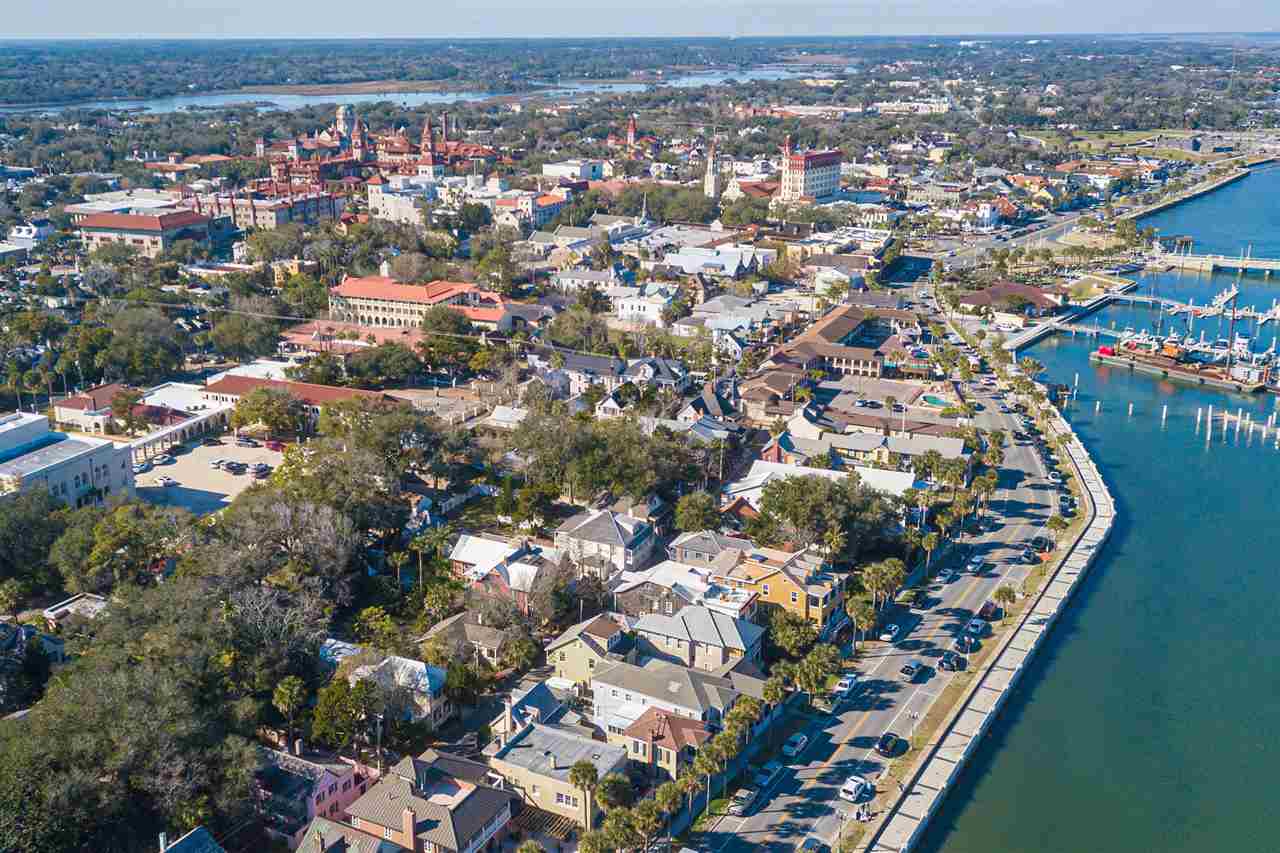 63 Marine Street St. Augustine, FL 32084 - Photo 37 of 42 an aerial view of multiple house