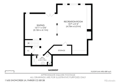 $775,000 | 11655 Snowcreek Lane, Parker, CO 80138