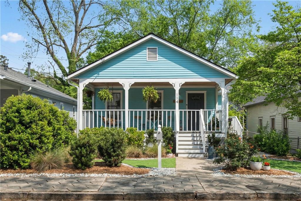 114 Tye Street Southeast Atlanta, GA 30316 - Photo 2 of 48 a view of a house with a yard
