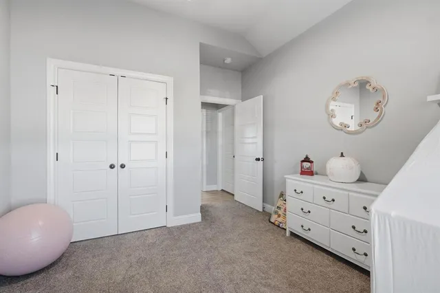 a view of room with cabinet