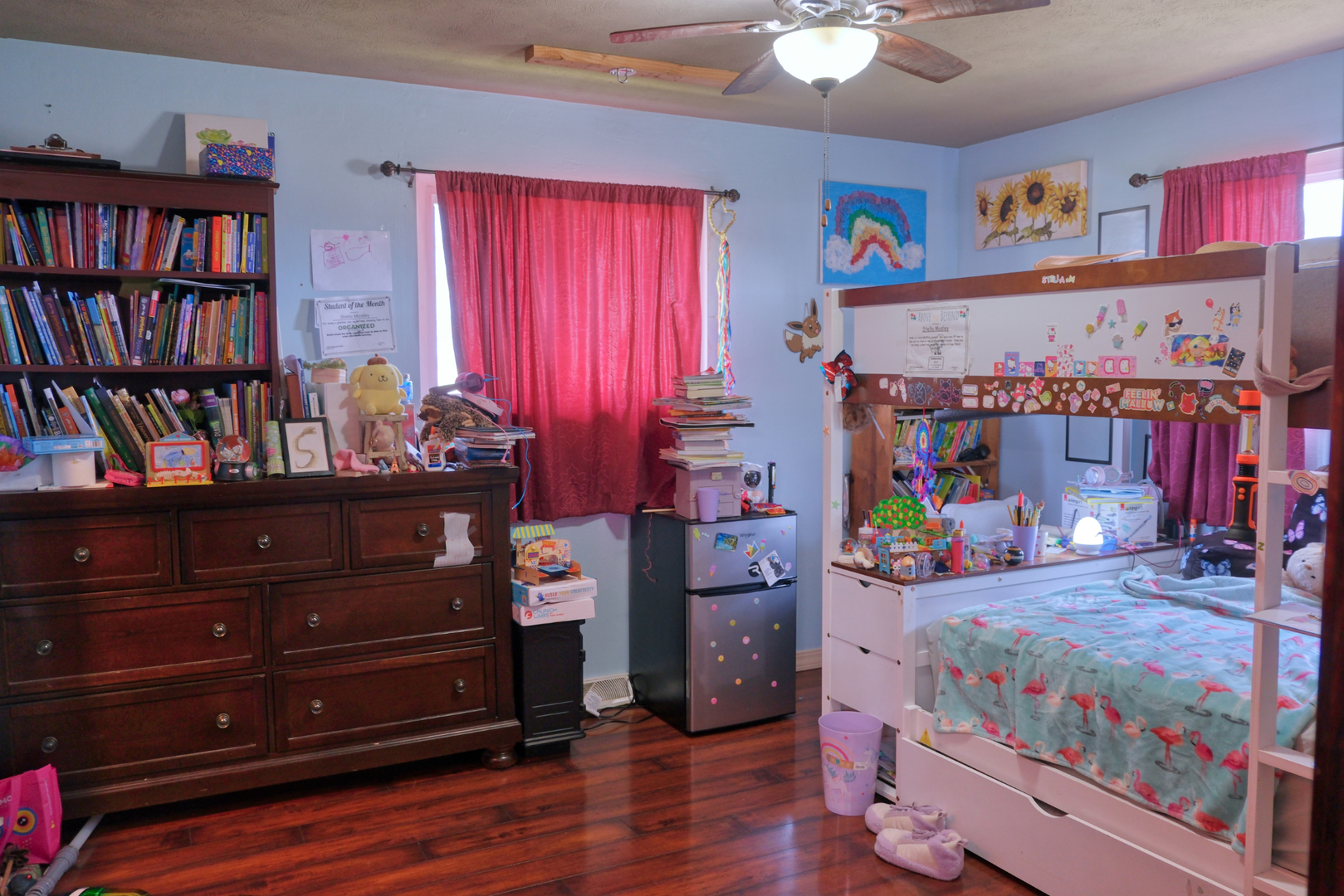3992 Neunert Road Jacob, IL 62950 - Photo 14 of 48 a bedroom with a bed and book shelf