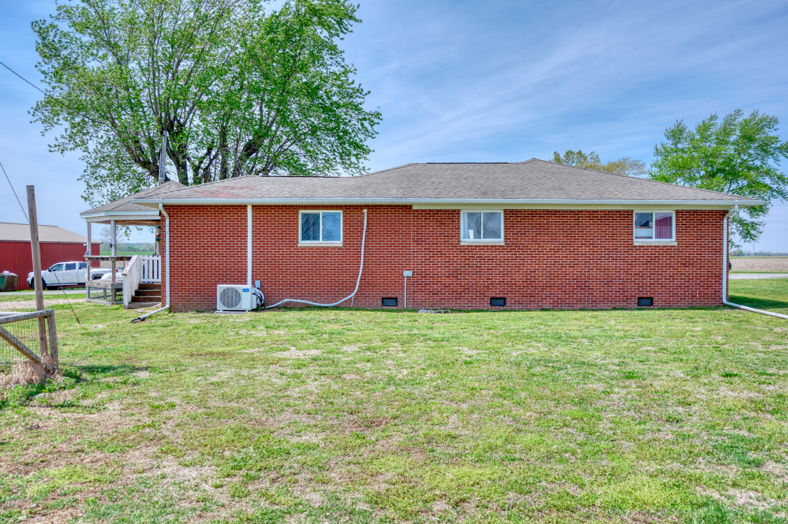 3992 Neunert Road Jacob, IL 62950 - Photo 34 of 48 a backyard of a house with lots of green space