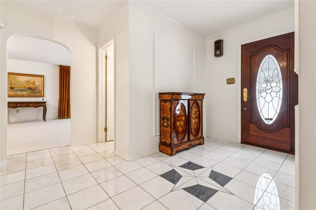 2508 Woodbine Road Aliquippa, PA 15001 - Photo 3 of 46 a view of a entryway door with wooden floor