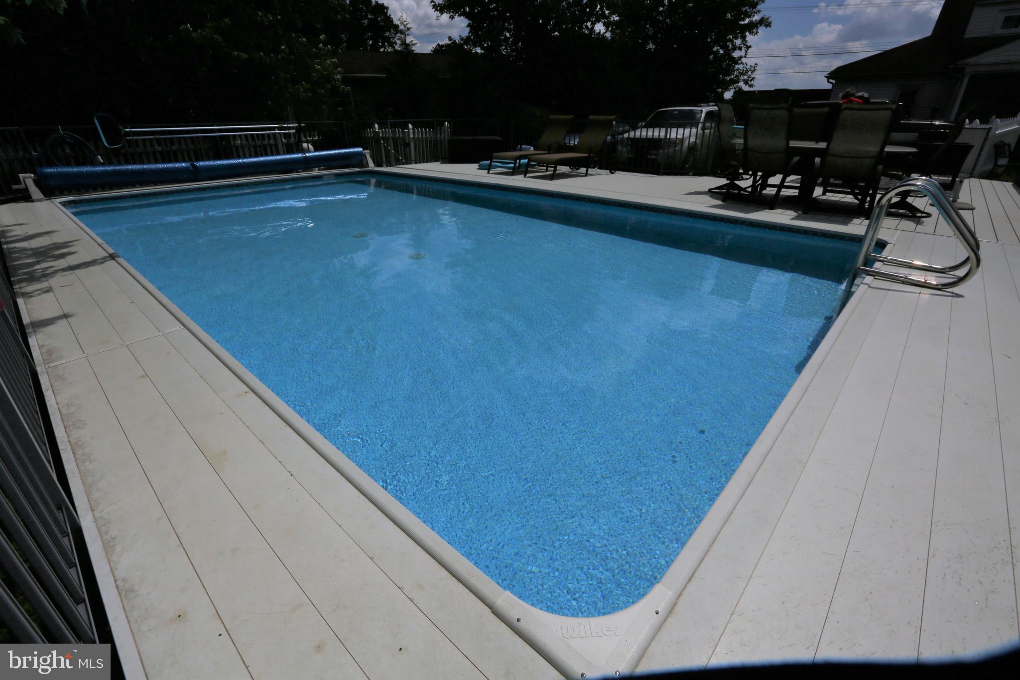 3755 Mill Road Hatboro, PA 19040 - Photo 14 of 17 Above Ground pool with low maintenance deck