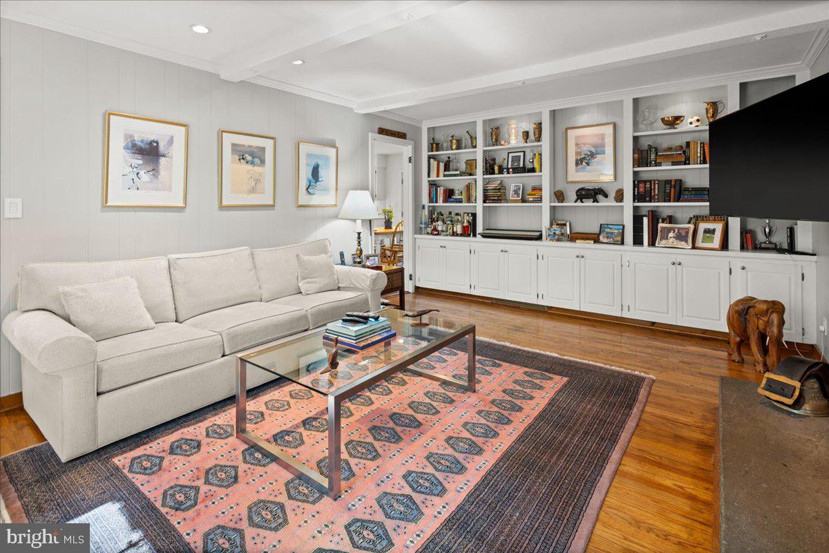 1005 Stuart Road Princeton, NJ 08540 - Photo 6 of 42 Full wall of built-in bookcases