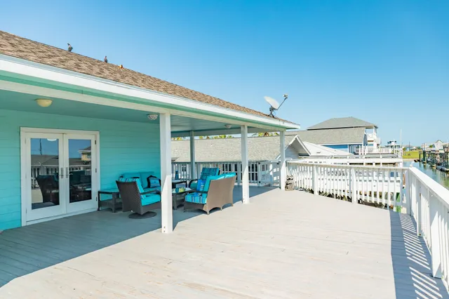 a dining room with furniture and a table