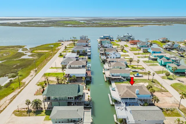 a view of an ocean and a city